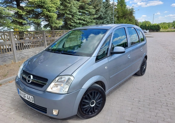 Opel Meriva cena 7900 przebieg: 161000, rok produkcji 2004 z Płońsk małe 326